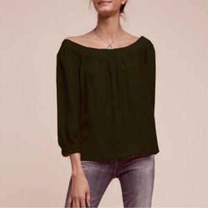 Maeve Off the Shoulder Long Sleeve Blouse